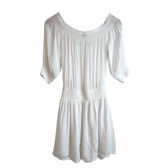Sunday Best White Jocasta Off The Shoulder Mini Dress - Picture 4 of 7